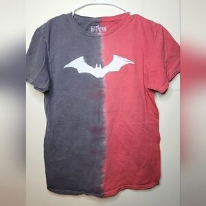 Men's Tie Dye Batman Short Sleeve Graphic Tee, Size Small
